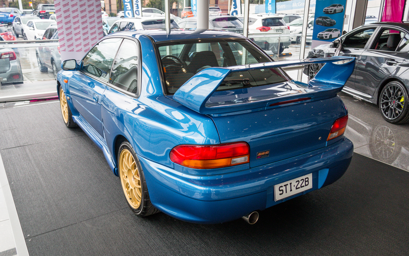 Illustration for article titled The Subaru Impreza 22B Was An Insane Monster That Could Never Happen Today